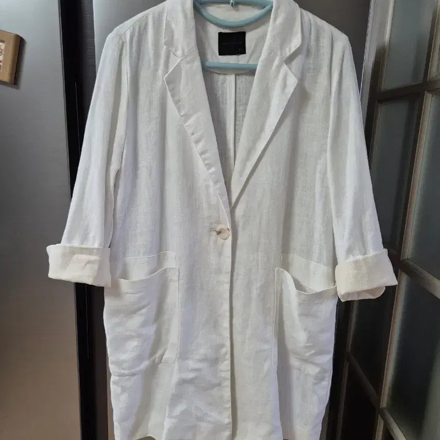 [BUNJANG] Hotel Particulier Linen Blend Summer Jacket / 오텔 파르티큘리에 린넨 혼방 여름 재킷 (66/가단51)