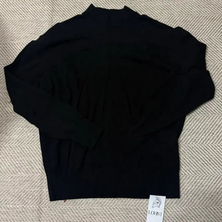 [BUNJANG] Lont Black Turtleneck Knit Sweater / 론트 목폴라 니트 새상품