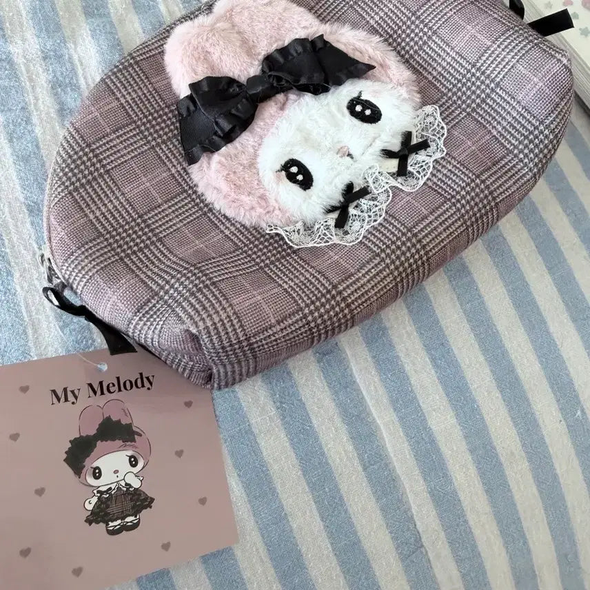 [BUNJANG] My Melody Merokuro Pouch / 마이멜로디 파우치 메로쿠로