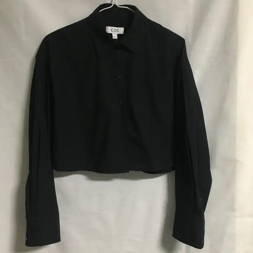 [BUNJANG] COS Poplin Cropped Shirt / COS 코스 포플린 크롭 셔츠 32