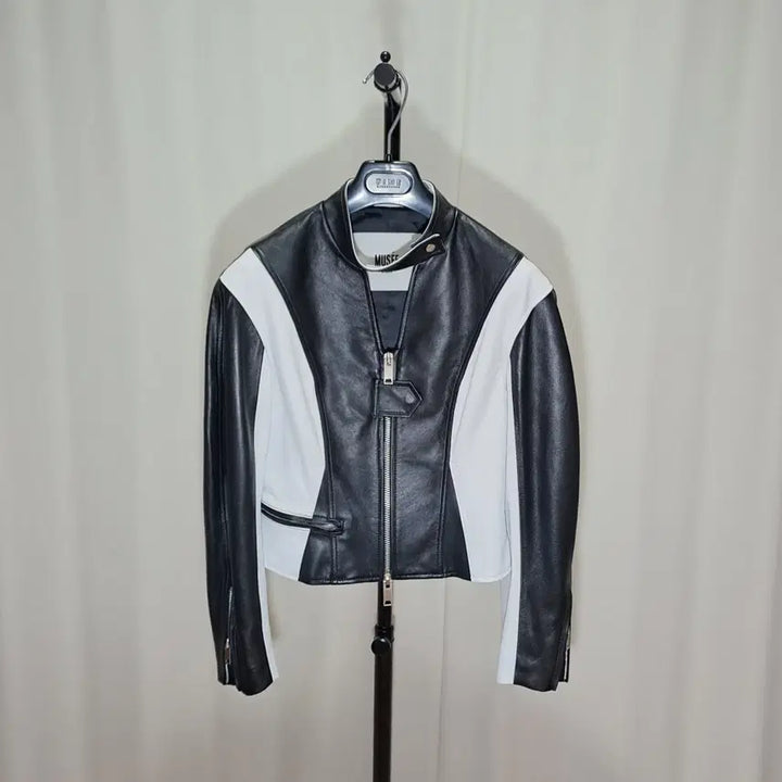 [BUNJANG] Muse Lambskin Rider Jacket / (여성 택포) 뮤제 램스킨 라이더 자켓 36 B845
