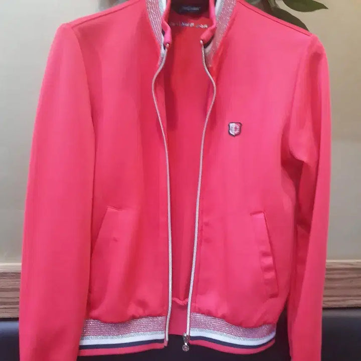 [BUNJANG] Jack Nicklaus Red Training Jumper / 잭 니클라우스 트레이닝 짚업스타일