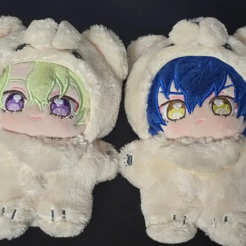 [BUNJANG] Ensemble Stars Hiyori &amp; Jun Plush Set / 앙스타 앙상블스타즈  히요리 쥰 곰누이 이츠누이 일괄