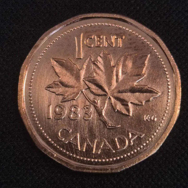 [BUNJANG] 1983 Canada 1 Cent Coin / 1983년 캐나다 1센트 동전 [EP. 2526]