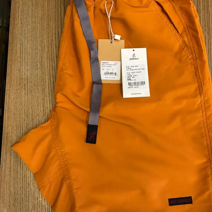 [BUNJANG] Gramicci Shell Packable Shorts Orange XL / 그라미치 쉘 패커블 반바지 오렌지 XL