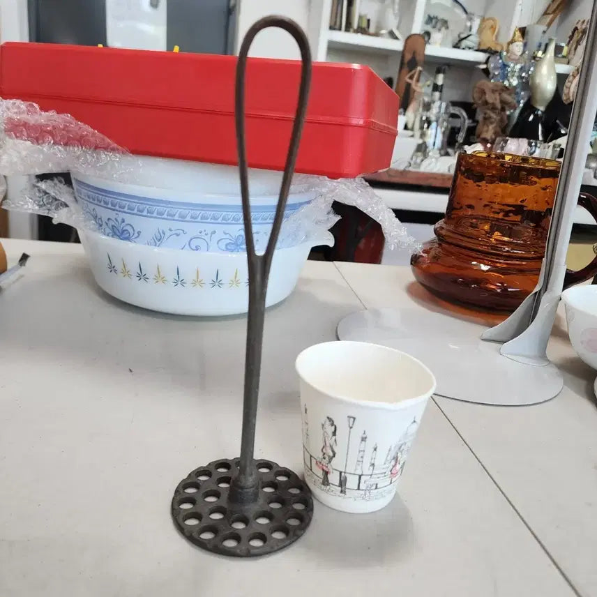 [BUNJANG] Antique European Cast Iron Kitchenware / 유럽에서온 옛날 주방도구 무쇠주물
