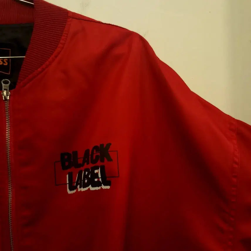 [BUNJANG] Daily Black Label Vintage Bomber Jacket / 데일리 블랙라벨 빈티지 항공점퍼