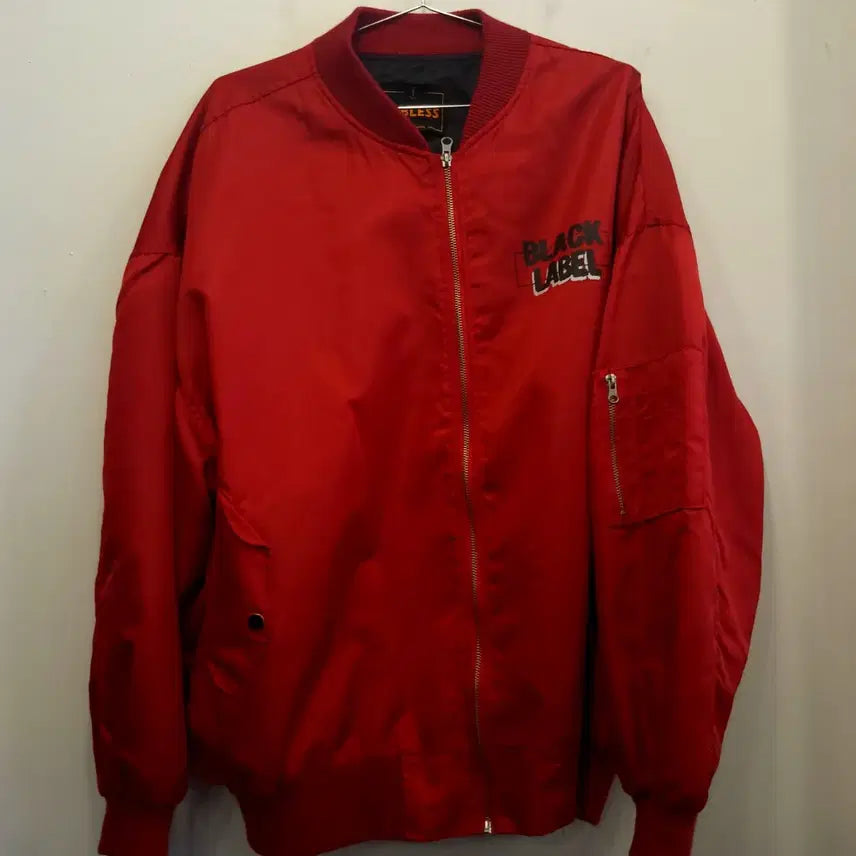[BUNJANG] Daily Black Label Vintage Bomber Jacket / 데일리 블랙라벨 빈티지 항공점퍼