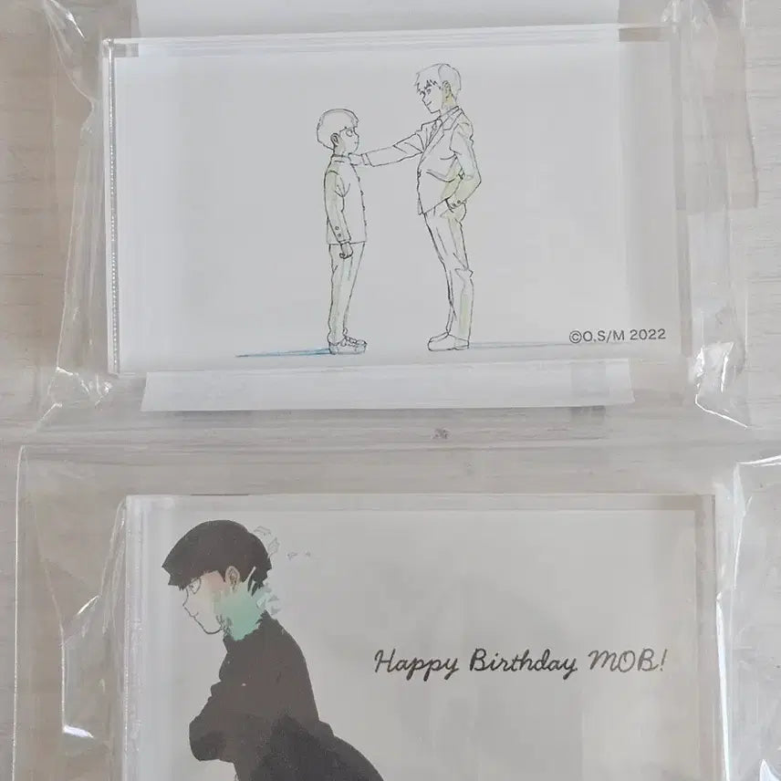 [SOLD OUT] (급전)모브사이코 아크릴블럭 일괄