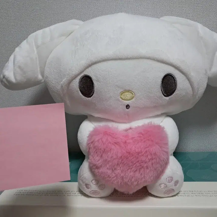 [BUNJANG] Sanrio My Melody 50th Anniversary White Plush Toy / 50주년 산리오 화이트 마이멜로디 인형