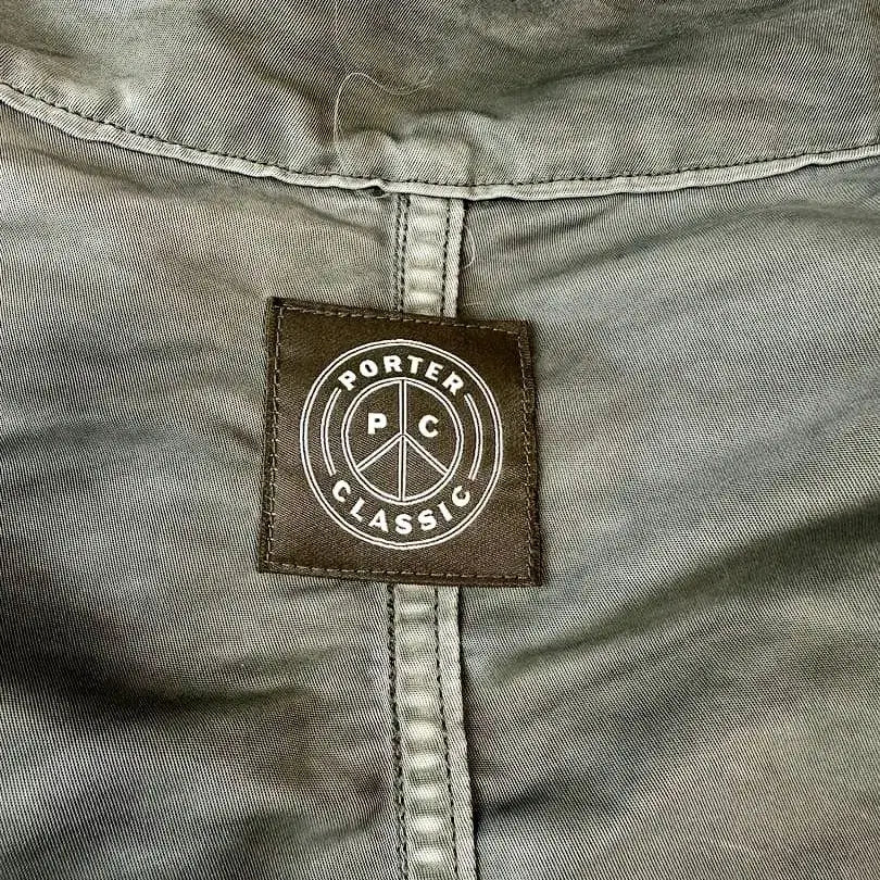 [BUNJANG] Porter Classic Super Nylon Mesh Coat Khaki Olive / 포터클래식 슈퍼나일론 메시 코트