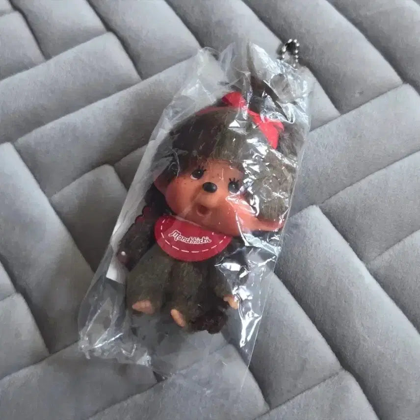 [BUNJANG] Monchhichi Big Head Monchhichi Girl Keyring / 몬치치 빅헤드 몬치치걸 키링
