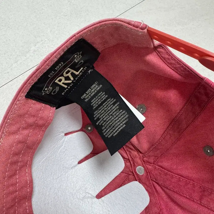 [BUNJANG] RRL Wing Logo Ball Cap Red / RRL 더블알엘 윙로고 볼캡 레드