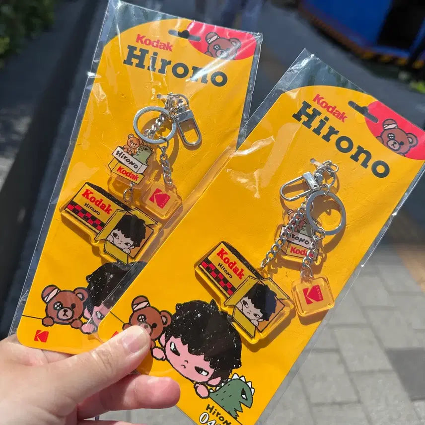 [BUNJANG] Kodak x Hironô Acrylic Keyring / 코닥X히로노 아크릴 키링