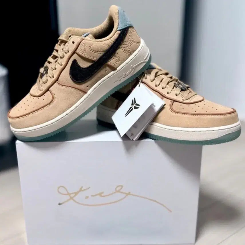 [BUNJANG] Nike Air Force Kobe Bryant Protro Brown / 나이키 에어포스 코비 브라이언트 프로트로 브라운 270 / (265)