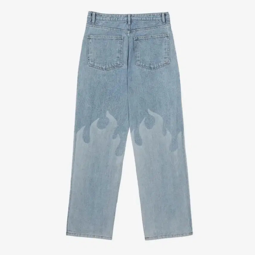 [BUNJANG] Trip Shop Flame Jeans / (새상품) 트립샵 불꽃 청바지