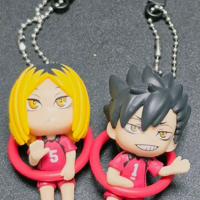 [BUNJANG] Haikyuu!! Konnichiwa Gacha Keyring Set / 하이큐 곤니치와 가챠 키링 피규어 일괄
