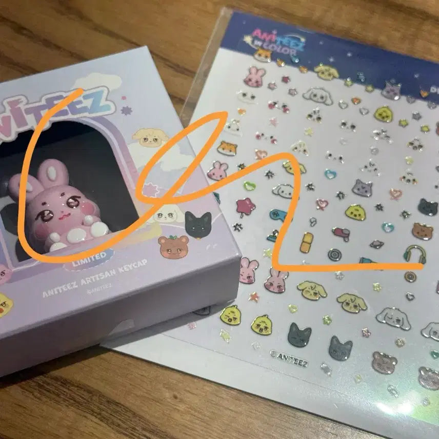 [SOLD OUT] 에이티즈 애니티즈 성화 키캡 포카 일괄양도