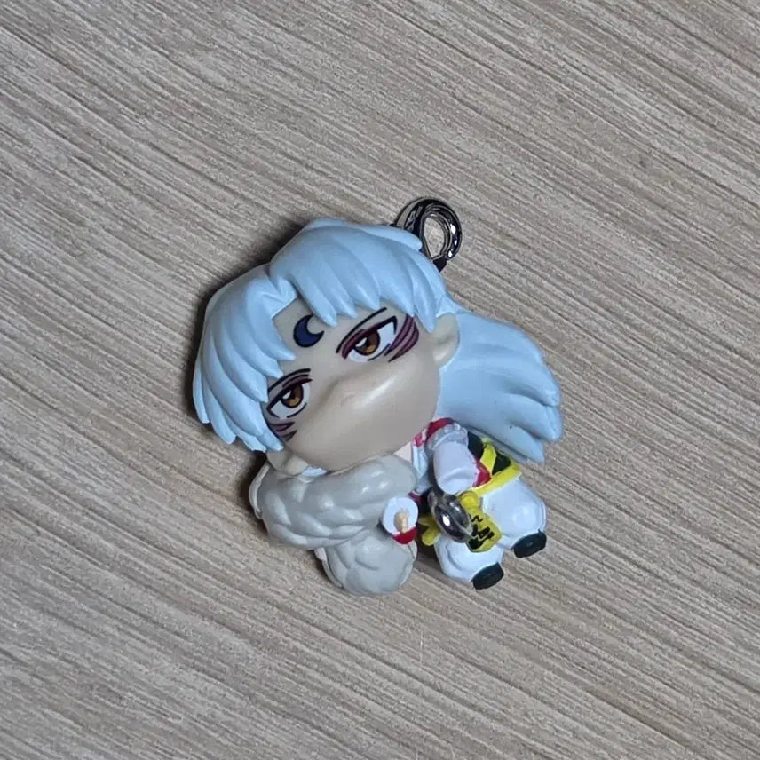[BUNJANG] Inuyasha Sesshomaru Ring Keychain / 이누야샤 대롱 가챠 셋쇼마루 고리형
