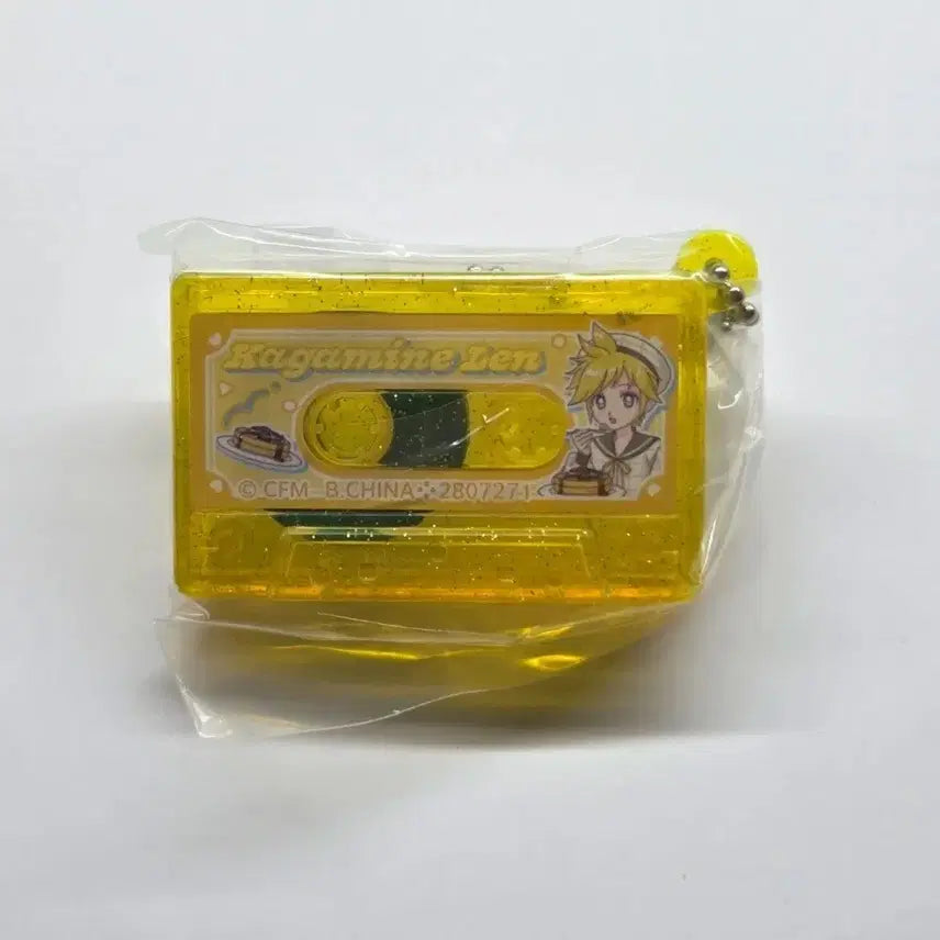 [BUNJANG] Vocaloid Len Cassette Tape Keyring Gacha / 렌 보컬로이드 카세트 테이프 키링 가챠