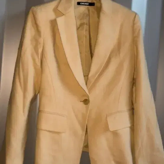 [BUNJANG] DKNY Beige Blazer Jacket Size 6 / DKNY 자켓