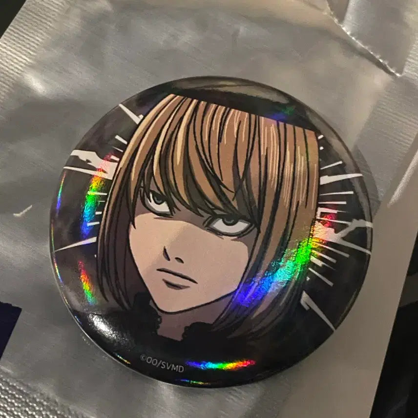 [BUNJANG] Death Note x Tunic Cafe Mello Tin Badge / 데스노트 콜라보 카페 투니크 뱃지 멜로