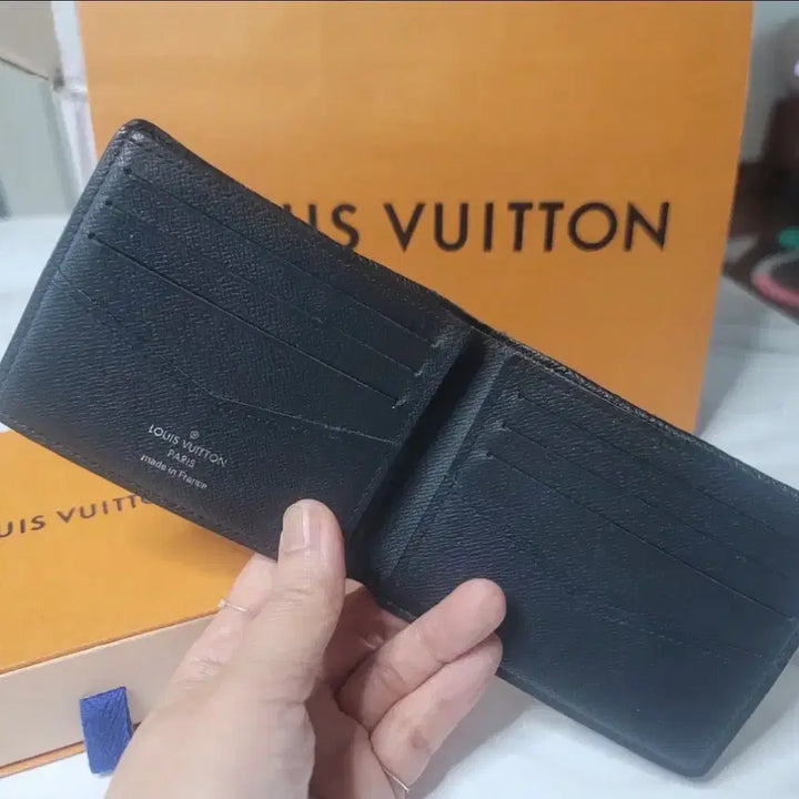 [BUNJANG] Louis Vuitton Monogram Eclipse Wallet / (정품/s급) 루이비통 모노그램 이클립스 지갑