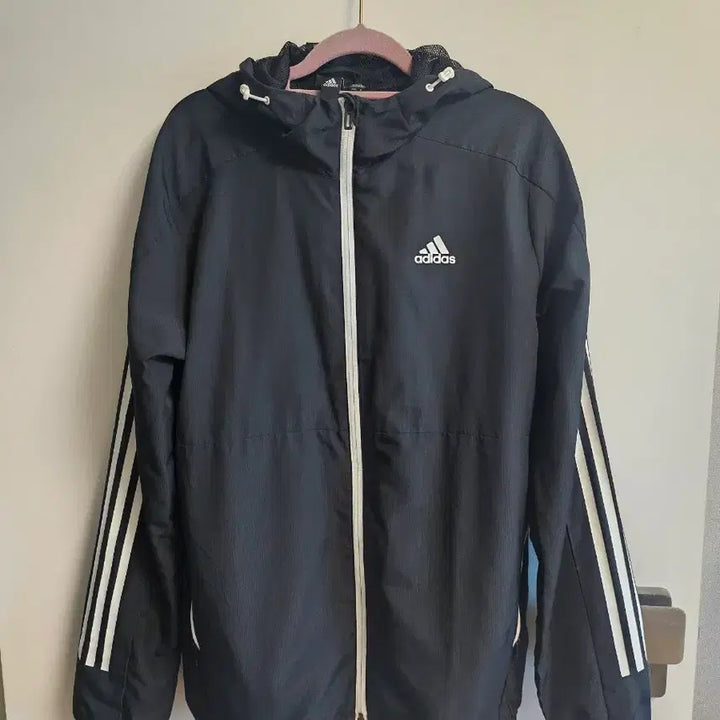 [BUNJANG] Adidas Hooded Windbreaker Jacket / 아디다스 바람막이