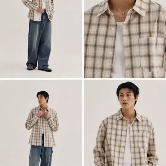 [BUNJANG] KIMUER Vintage Checkered Shirt / 키뮤어 체크 셔츠
