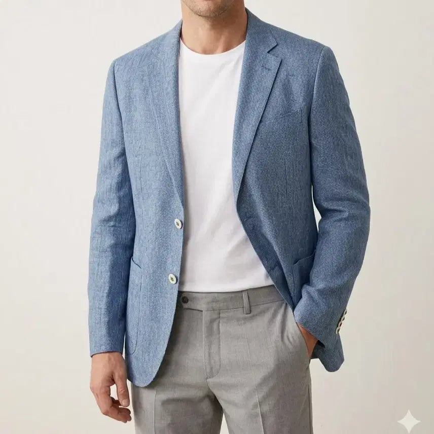 [BUNJANG] Indian Casual Linen Jacket (Men&