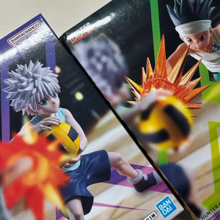 [BUNJANG] Hunter x Hunter Killua &amp; Gon Figure Bundle Set / 헌터헌터 키르아 곤 피규어