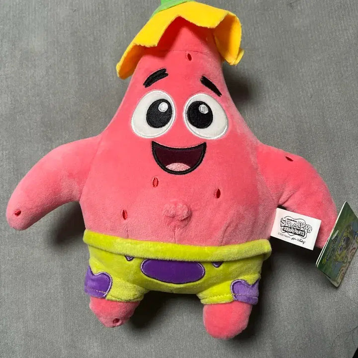 [BUNJANG] SpongeBob SquarePants Patrick Star Stuffed Toy / 스폰지밥 모자쓴 뚱이인형