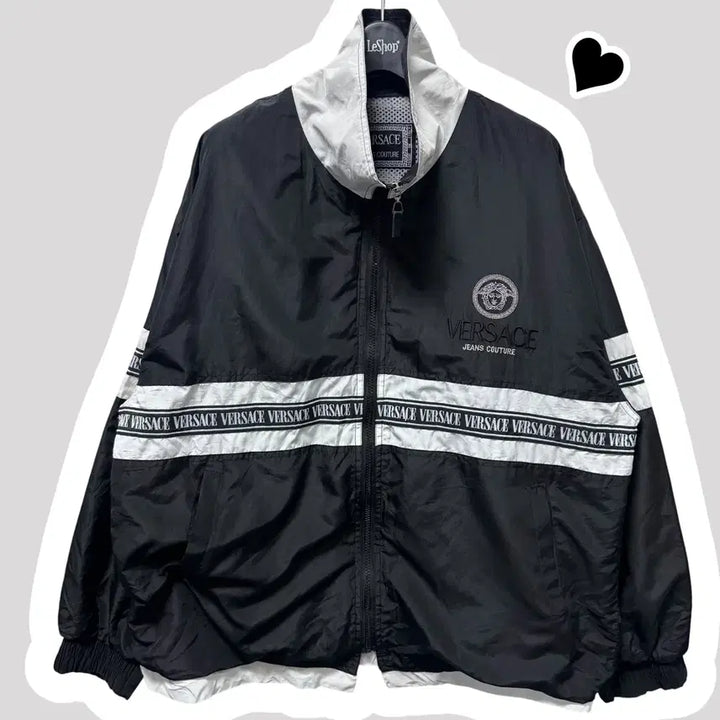 [BUNJANG] Versace Genuine Big Logo Jacket / 정품 베르사체 대장급 빅로고 자켓