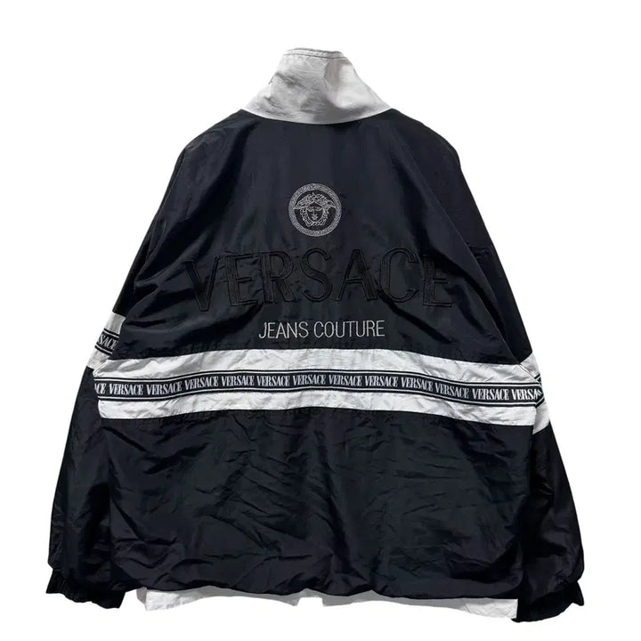 [BUNJANG] Versace Genuine Big Logo Jacket / 정품 베르사체 대장급 빅로고 자켓
