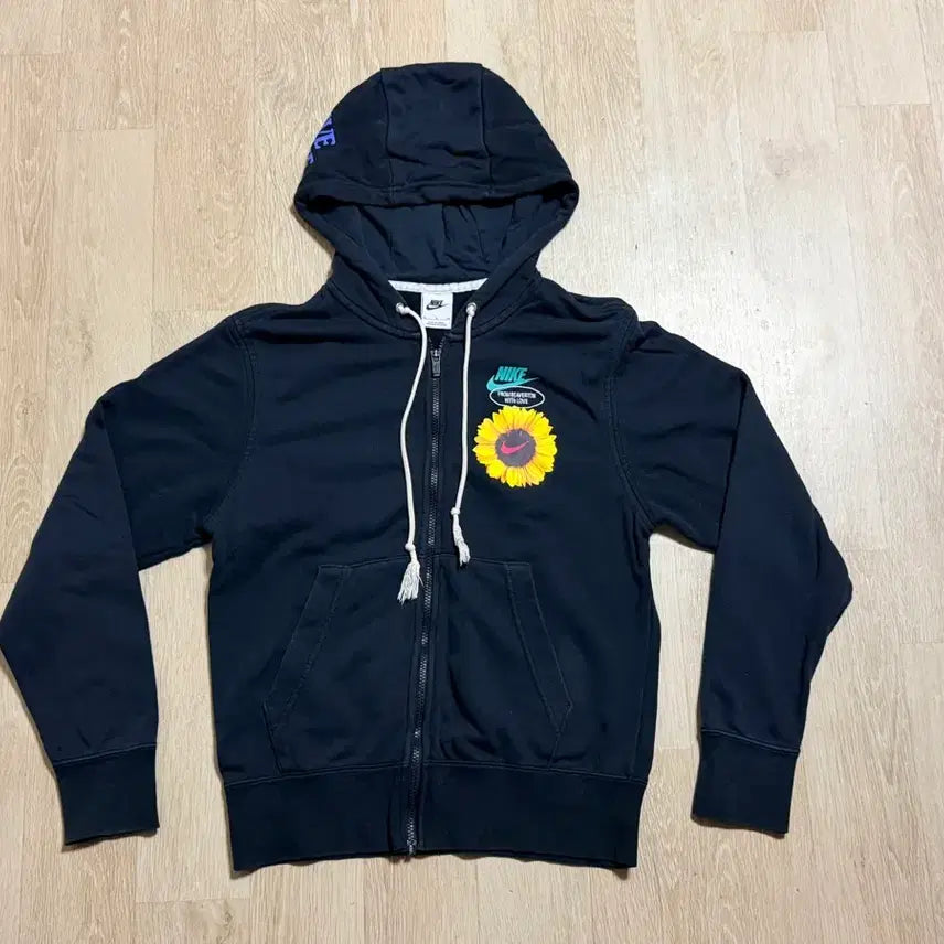 [BUNJANG] Nike Sunflower Hoodie Zip-Up (Size S) / 나이키 해바라기 후드집업 - S사이즈
