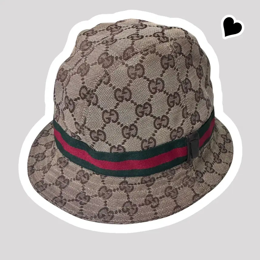 [BUNJANG] Gucci GG Logo Pattern Bucket Hat / 구찌 GG로고 패턴 버킷햇