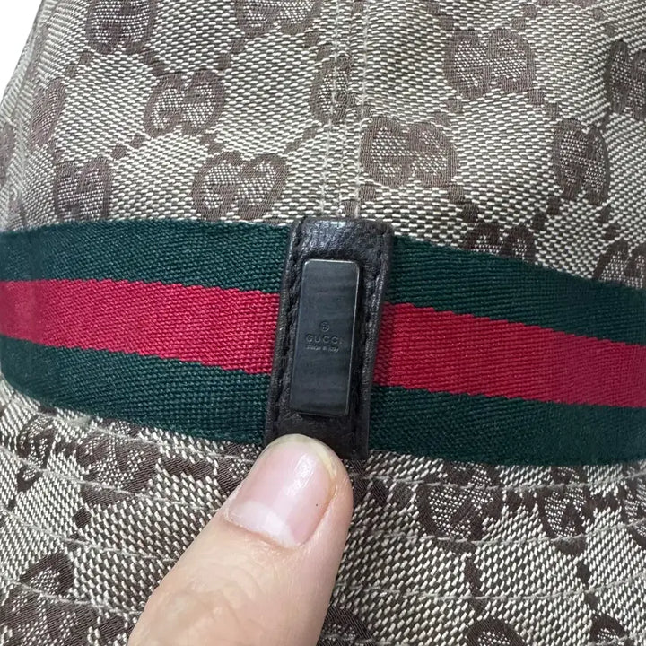 [BUNJANG] Gucci GG Logo Pattern Bucket Hat / 구찌 GG로고 패턴 버킷햇