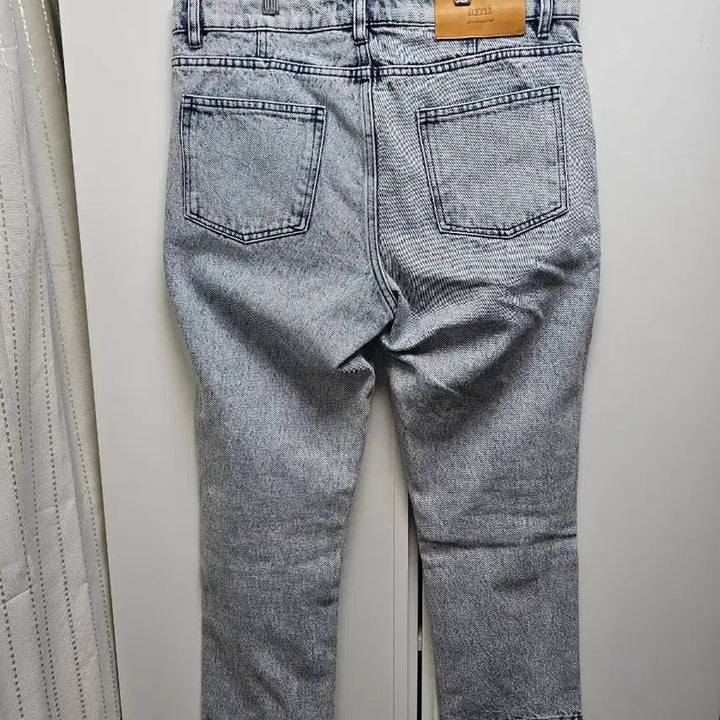 [BUNJANG] AMI Paris Cropped Denim Pants / 아미 데님 팬츠 청바지(국내 매장판)
