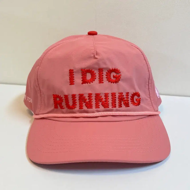 [BUNJANG] Alex Chono Woods Eye Dig Running Cap Pink / 알렉스 조노 우즈 러닝 모자 아이 디그 러닝 핑크