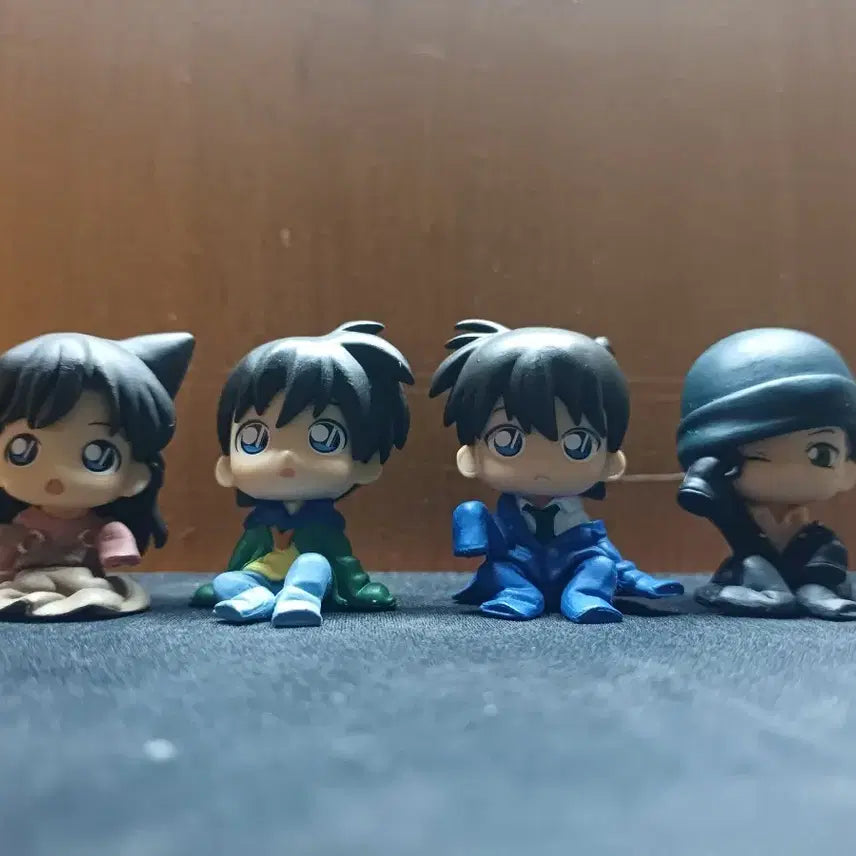 [BUNJANG] Detective Conan Chizimase Figure Set / 명탐정 코난 피규어 치지마세 4종 일괄
