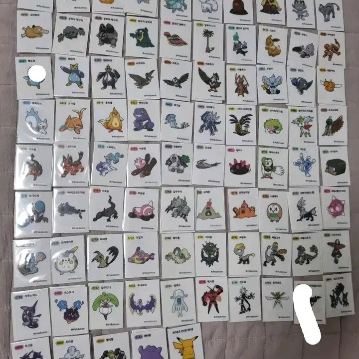 [BUNJANG] Pokemon Season 4 Sticker Collection / 포켓몬 시즌4 띠부씰 교환,구매,판매