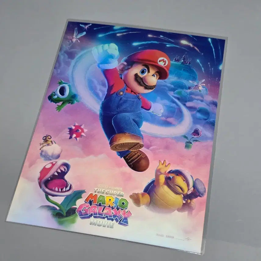 [BUNJANG] Super Mario Galaxy Art Card / 슈퍼 마리오 갤럭시 아트카드