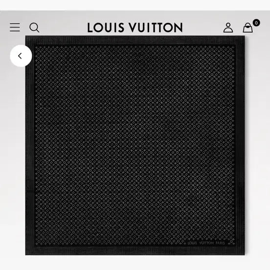 [BUNJANG] Louis Vuitton Monogram Classic Shawl / 루이비통 모노그램 클래식 숄