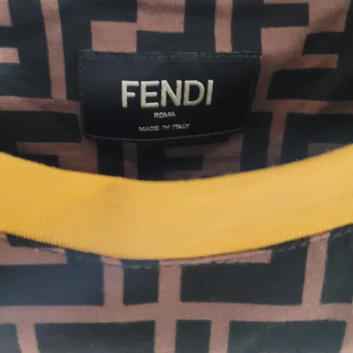 [BUNJANG] Fendi FF Motif T-Shirt M / 펜디 ff 모티프 티셔츠 M