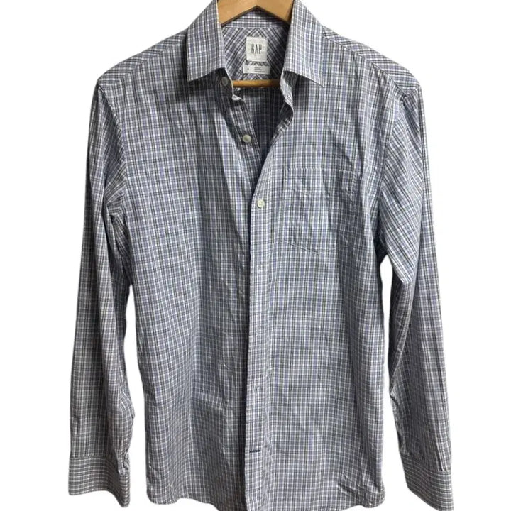 [BUNJANG] GAP Regular Fit Long Sleeve Check Shirt / 갭(GAP) 레귤러핏 긴팔 체크셔츠