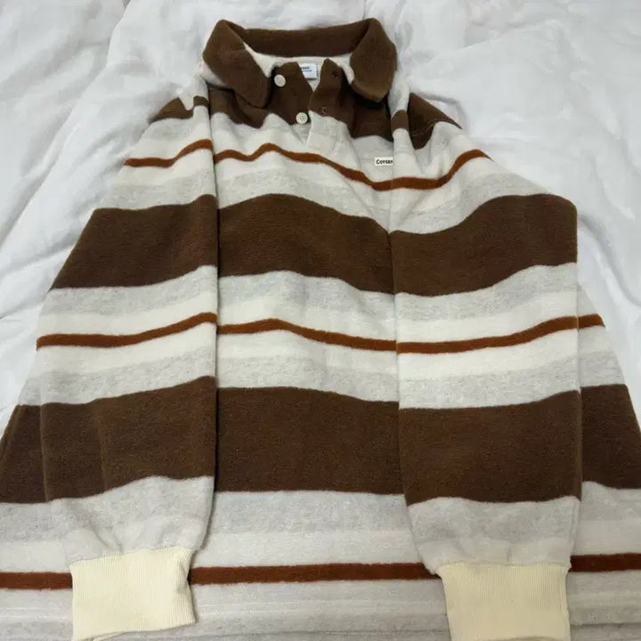 [BUNJANG] Covenant Stripe Long Sleeve T-Shirt / 커버낫 스트라이프 긴팔티 2만원에 팝니다