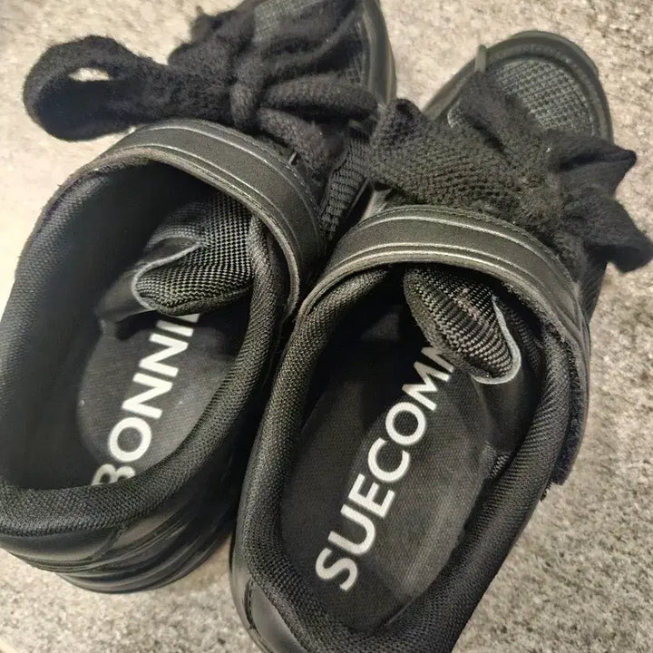 [BUNJANG] SUECOMMA BONNIE Black Sneakers / 슈콤마보니 블랙 스니커즈 운동화 24년제품