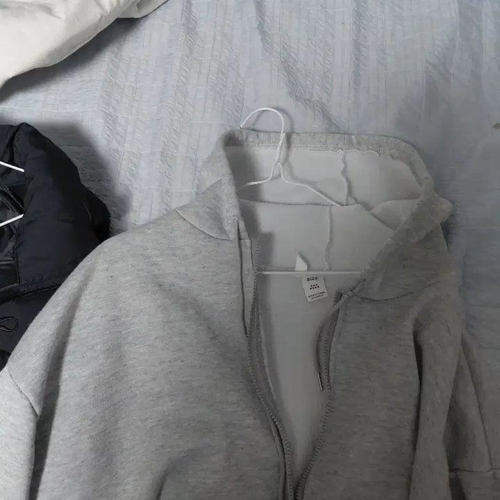 [BUNJANG] Hooded Jacket Zip-Up Hoodie / 후드티 자켓 후드집업