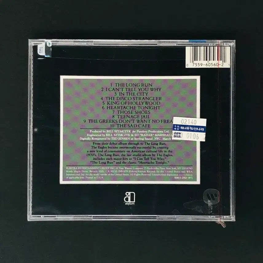 [BUNJANG] Eagles The Long Run CD (2006, US Pressing) Sealed / [CD미개봉] 이글스 (Eagles) / The Long Run