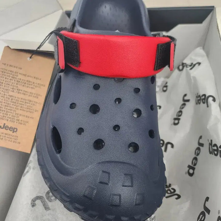 [BUNJANG] Jeep Navy Slippers Sandals / Jeep 지프 네이비 슬리퍼 샌들 새상품